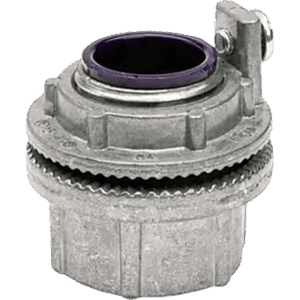 HUBBELL KILLARK HUB-WH3-AG – Conector Meyers de Aluminio de 1" con tornillo de puesta a tierra, disponible para Áreas Peligrosas Clase 1 División 2 de acuerdo con NEC 501.10.
