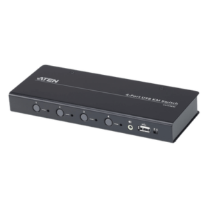 ATEN CS724KM – Switch KM USB / 4 Puertos / Boundless Switching / RS-232 / HDMI / Audio / Control de 4 a 8 Computadoras