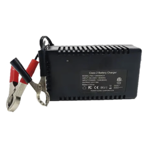 POWER SONIC PSC-126000ACX – Cargador de Baterías SLA/VRLA / 12V / 20 a 60 Ah / Tipo Conmutación / 0.81 kg