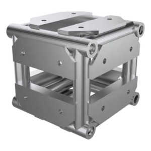 SHINESTAGE EPYT30CDDTT – Cubo de Conexión para Truss / 6 Vías de Conexión / Aluminio de Alta Resistencia / 30 x 30 x 30 cm (11.8 x 11.8 x 11.8 in)