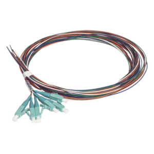 LINKEDPRO BY EPCOM LP-FO-MM-PIG-06-LC – Kit de Pigtails / Multimodo OM3 50/125 µm / Conector LC / 2 Metros (6.56 Pies) / 6 Piezas / Recubrimiento 900 µm