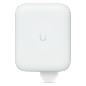 UBIQUITI U7-OUTDOOR – Access Point Wi-Fi 7 / 802.11be / Dual Banda / MU-MIMO 2x2 / Puerto 2.5 GbE / Cobertura 465 m (1,525.6 ft) / IPX6