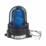 FEDERAL SIGNAL INDUSTRIAL 191XLS-120240-B – Luz de advertencia LED / Ubicaciones peligrosas / Montaje superficie / 120-240Vca / IP66 / Azul