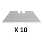 PRECISION PSTH05001R1 – Navaja de Reemplazo / 0.5 mm Grosor / Acero Inoxidable / 10 Piezas / Uso Pesado