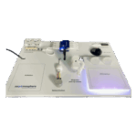 NEXMOSPHERE DM-XN10 – Kit Demo Sensores Interactivos / 8 Sensores Preensamblados / Panel Portátil 460 x 300 mm / Controlador USB Plug & Play / Compatible BrightSign