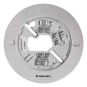 HOCHIKI HSB-NSA-67 – Base de Montaje / 6" (152.4 mm) / Sensores Análogos Direccionables / UL 7ª Edición / Terminales sin Soldadura