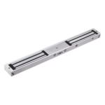 ACCESSPRO MAG600NDLED – Cerradura Electromagnética Doble / 280 kg (617.3 lb) por Lado / 12/24 VCC / LED de Estado / Sin Magnetismo Residual / Sensor NC/NO