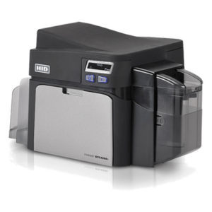 HID 52100 – Impresora de Tarjetas ID / Dye Sublimation y Transferencia Térmica de Resina / 300 dpi / Cifrado AES-256 / USB 2.0 y Ethernet / Capacidad 100 Tarjetas