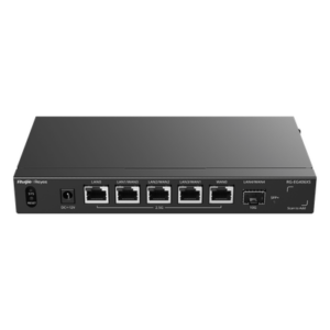 RUIJIE RG-EG406XS – Router Balanceador SD-WAN / 5 Servicios WAN / 400 Usuarios Concurrentes / Throughput 2.5 Gbps / Puerto SFP+ 10G / 5 Puertos Multi-Gigabit 2.5G