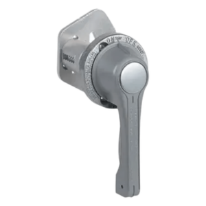 HUBBELL KILLARK HUB-EXH-1A8 – Mango para Interruptor de Circuito / Activación Frontal / Aluminio Libre de Cobre / Eje Acero Inoxidable 316 / Lock-On/Lock-Off 3 Candados / NPSM 3/4' y 1-1/4' / Clase I Div 1 & 2 Grupos B,C,D