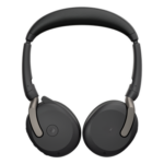JABRA EVOLVE2-65-FLEXSMSA – Diadema Bluetooth / ANC Híbrido / Bluetooth 5.2 + USB-A / Alcance 30 m (98.4 ft) / Batería 32 h / Diseño Plegable