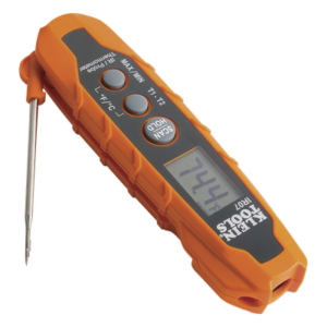 KLEIN TOOLS IR-07 – Termómetro Dual IR/Sonda / -40 a 300 °C (-40 a 572 °F) / Relación D:S 8:1 / IP54 / Retroiluminado