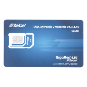 Syscom SIM10GBTELCEL – SIM de Datos Móviles / 10 GB Mensuales / 1 Año de Servicio / Red 3G/4G / Roaming Estados Unidos y Canadá
