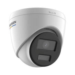 HIKVISION DS-2CD1347G0-L(C) – Turret IP 4 Megapixel / Imagen a Color 24/7 / PoE / Lente 2.8 mm / Luz Blanca 30 mts / Exterior IP67 / WDR 120 dB / H.265+ / ONVIF