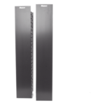 PANDUIT WMPVHC45E – Organizador Vertical de Cable / Doble Capacidad Frontal y Posterior / 45 RU / 6.7in (170mm) Ancho / 83.0in (2108mm) Alto / Negro