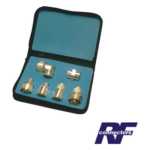 RF INDUSTRIES,LTD RFA-4013 – Kit de Adaptadores RF / 7-16 DIN y N / 6 Piezas / Rectos y Angulares / Telecomunicaciones