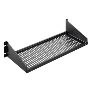 HOFFMAN ESH1915V – Charola para Rack 19" / Capacidad 34 kg / Base Ventilada / 2 UR / 482x381x95 mm / 15.8x12.5x3.7 in