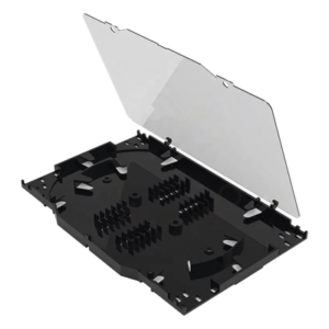LINKEDPRO LP-ODF-ST-8024 – Charola de Empalme para Fibra Óptica / 24 Empalmes Fusión o Mecánicos / Compatible con Distribuidor LPODF8024