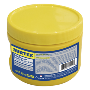 SURTEK SYS-134010 – Grasa para Chasis / 450 gr / 130°C / 10x10x8 mm / 0.39x0.39x0.31 in