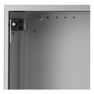 HOFFMAN ADSW01 – Interruptor de puerta / Automático 24-240V AC/DC / 3A máx. / Plástico y acero dulce / Compacto