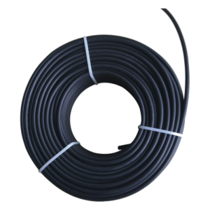 EPCOM POWERLINE CBL-PV-10B/50 – Cable Fotovoltaico / 6 mm² (10 AWG) / Cobre Flexible / 2000 V / Rollo 50 m (164 ft) / Negro / -40°C a 120°C