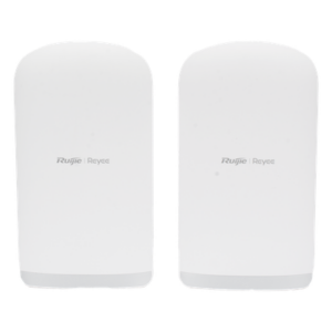 RUIJIE RG-EST350G – Kit Punto a Punto / Wi-Fi 5 867 Mbps / 5 GHz / Alcance 5 km (16,404 ft) / Antena 16 dBi / 3 Puertos Gigabit / IP55 / Administración Cloud