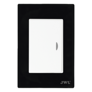 JWJ JTL-F7601 – Apagador Sencillo / 10 A / 127 Vca / 60 Hz / Carcasa Negra