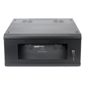 LINKEDPRO SR-1904-GN2G – Gabinete de Pared / 4U / 635mm (2.08 ft) Profundidad / Cristal Templado / Acero Reforzado