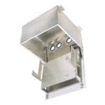 PANDUIT PZICE – Gabinete de Techo / 8 UR / Equipo Pasivo / UL2043 Plenum / Acceso Frontal / 19" Dos Niveles / 2.4 ft (0.7 m) Profundidad Estándar