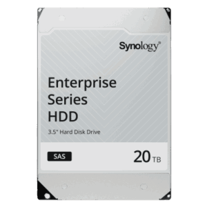 SYNOLOGY HAS5310-20T – Disco Duro SAS Enterprise / 20 TB / 12 Gb/s / 7200 RPM / Caché 512 MB / MTBF 2.5 Millones de Horas / 550 TB/año