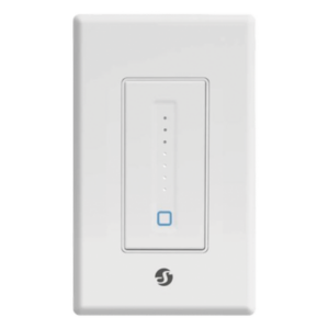 SHELLY SHELLYPLUSWALLD – Interruptor Atenuable de Pared / Wi-Fi 2.4 GHz / 400 W Incandescente / Control Táctil / -20°C a 40°C / Compacto 104x44x39 mm
