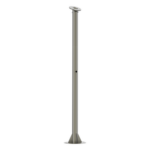 HIKVISION L1500-X800-R125(TCGX06) – Poste para Cámara ANPR / Altura 1.5 m (4.9 ft) / Acero y Aluminio / Uso Interior y Exterior / Color Gris