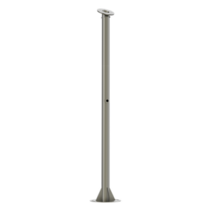 HIKVISION L1500-X800-R125(TCGX06) – Poste para Cámara ANPR / Altura 1.5 m (4.9 ft) / Acero y Aluminio / Uso Interior y Exterior / Color Gris
