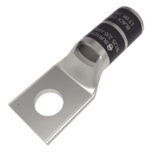 HUBBELL HUB-YA26-L6 – Terminal de Compresión / Barril Corto / 2/0 AWG / Tornillo 1/2 in (0.5 in) / 35 kV / 62 mm (2.44 in) / Cobre Electrolítico Estañado