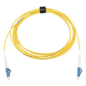 SIEMON FJ1-LCULCUL-03 – Jumper de Fibra Óptica Monomodo / OS2 / LC/UPC-LC/UPC Simplex / OFNR Riser / 3 m (9.84 ft) / Amarillo