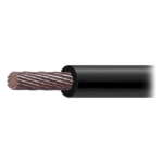 INDIANA SLY-346-BLK/100 – Cable THW-LS / Calibre 2/0 AWG / 19 Hilos / Bobina 100 m (328 ft) / PVC Autoextinguible / 90°C Seco / 75°C Mojado