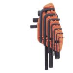 EPCOM POWERLINE EPHL10A – Juego de Llaves Hexagonales / 10 Piezas / 1 mm a 10 mm / Acople Rápido / Rack Plástico