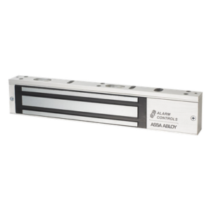 ALARM CONTROLS-ASSA ABLOY AC600LB – Chapa Magnética / 600 lbs / 12/24 VDC / Lanzamiento Instantáneo / UL 10C, UL 294, ULC-S104 / Sensor Bondstat y DPS