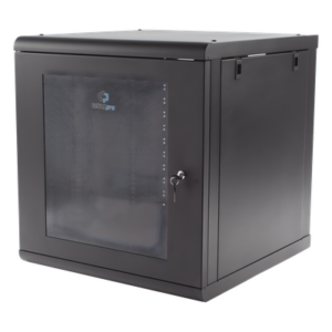 LINKEDPRO SR-1916-GN2G – Gabinete de Pared / 16U / 635 mm Profundidad / 25 in / Cristal Templado / 100 kg Carga / Calibre 18