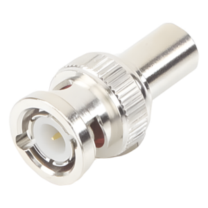 RF INDUSTRIES,LTD RFB-1750 – Carga Coaxial Terminal / 75 Ohm / 1/2 Watt / Conector BNC Macho / Níquel / Oro / Delrin