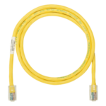 PANDUIT NK5EPC5YLY – Cable de Parcheo UTP / Cat 5e / 24 AWG / 1.52 m (5 ft) / T568A / Amarillo