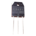 2SC-3451 – Transistor de Potencia NPN / 500 V / 15 A / 80 W / TO-3PB / Conmutación Rápida