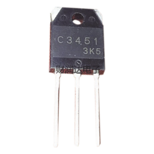 2SC-3451 – Transistor de Potencia NPN / 500 V / 15 A / 80 W / TO-3PB / Conmutación Rápida