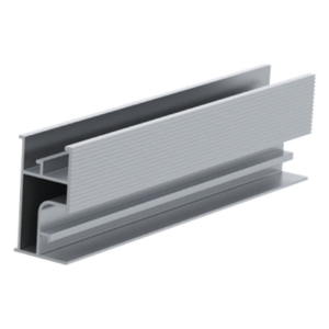 EPCOM POWERLINE EPL-SR3-4400 – Riel 3 para montaje de módulos fotovoltaicos de aluminio anodizado de 4400mm.