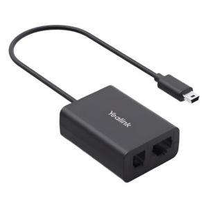 YEALINK EHS-62 – Adaptador EHS / Control Remoto de Llamadas / Auriculares DECT WH64/WH65/WH68 / Interfaces RJ9/RJ45/TR9-5 / Múltiples Marcas IP