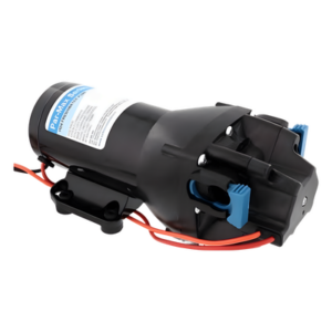 JABSCO Q401J-118S-3A – Bomba de agua a presión / 12 Vca / 60 psi / 15 lpm / 4 gpm / Autocebante 1,5 m (4,9 pies) / 2,47 kg