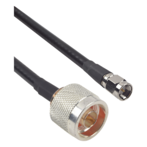 EPCOM INDUSTRIAL SN-240UF-SMA-60 – Cable coaxial Ultra Flex / 60 cm (1.97 pies) / LMR-240UF / N Macho a SMA Macho / 50 ohm / RG-8/X