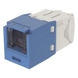 PANDUIT CJH688TGBU – Conector Jack RJ45 / Categoría 6 / 8 Posiciones 8 Cables / Terminación Sin Herramienta / Color Azul
