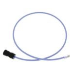 PANDUIT FC-ICCP1MBU – Cable de Conexión en Campo Jack a Plug RJ45 / Cat 6A / CMP Plenum / 1 m (3.28 ft) / Azul