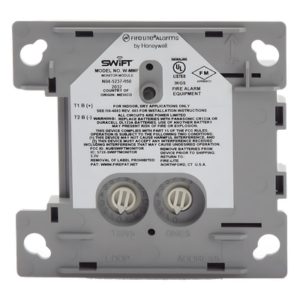FIRE-LITE W-MMF – Módulo de monitoreo inalámbrico / Direccionable / Entrada de contacto seco Clase A o B / Red mallada 902-928 MHz / 4 baterías CR123A